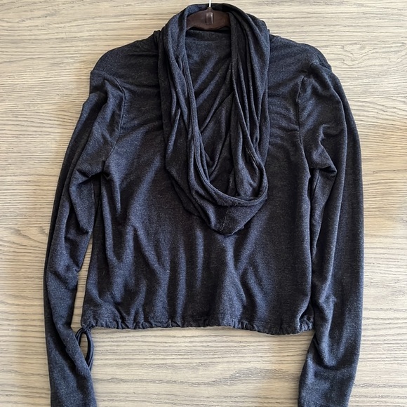 CAbi Recess Cowl neck light weight hoodie - Picture 8 of 10